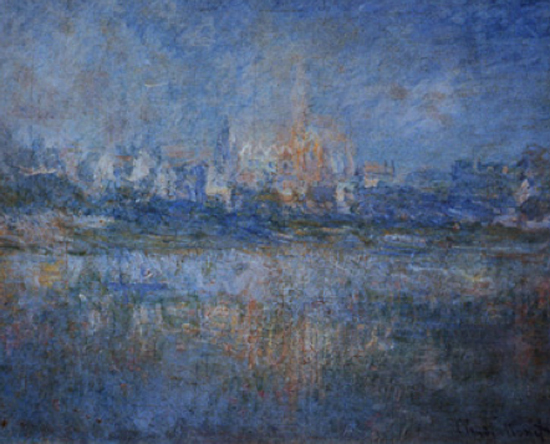 Vetheuil in the Fog by Monet